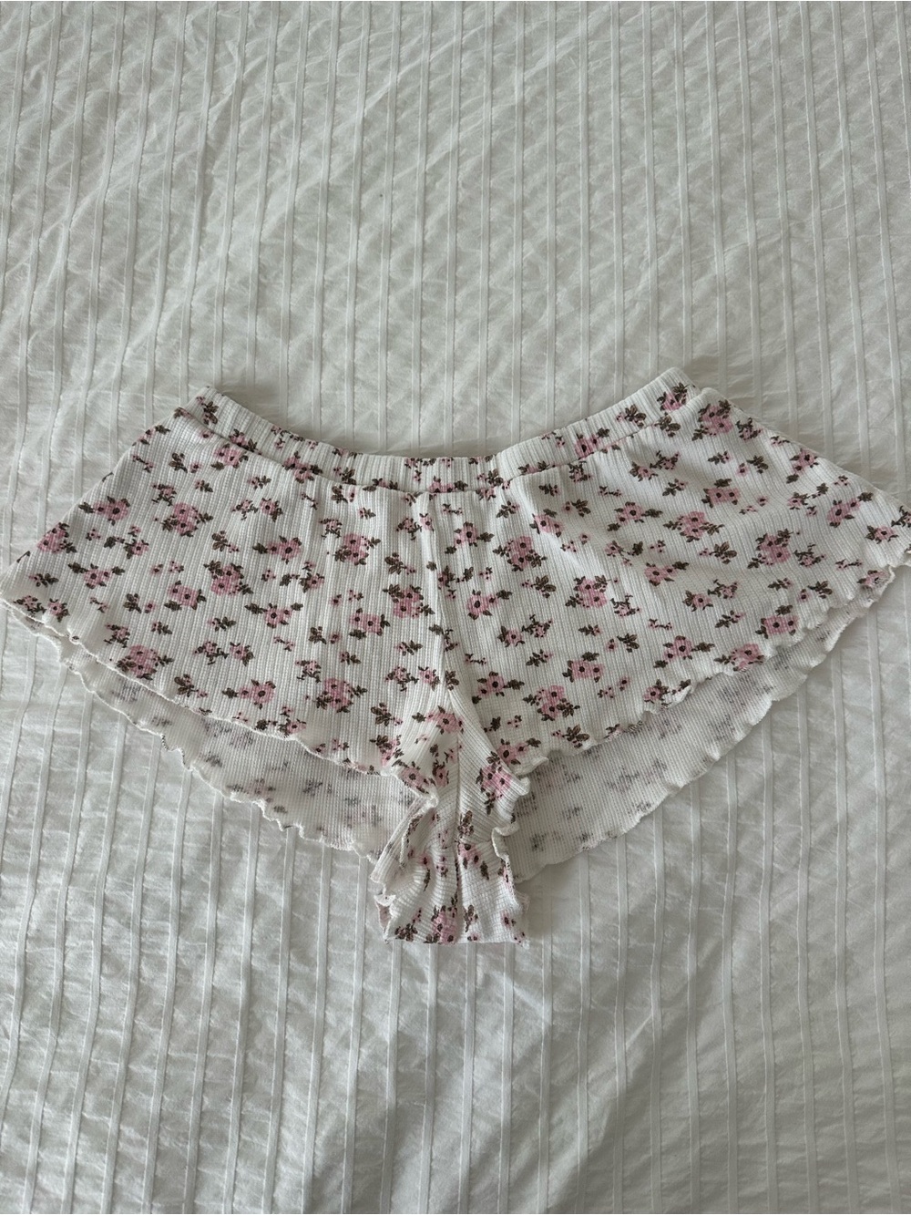 Forever 21 floral pj shorts size Small